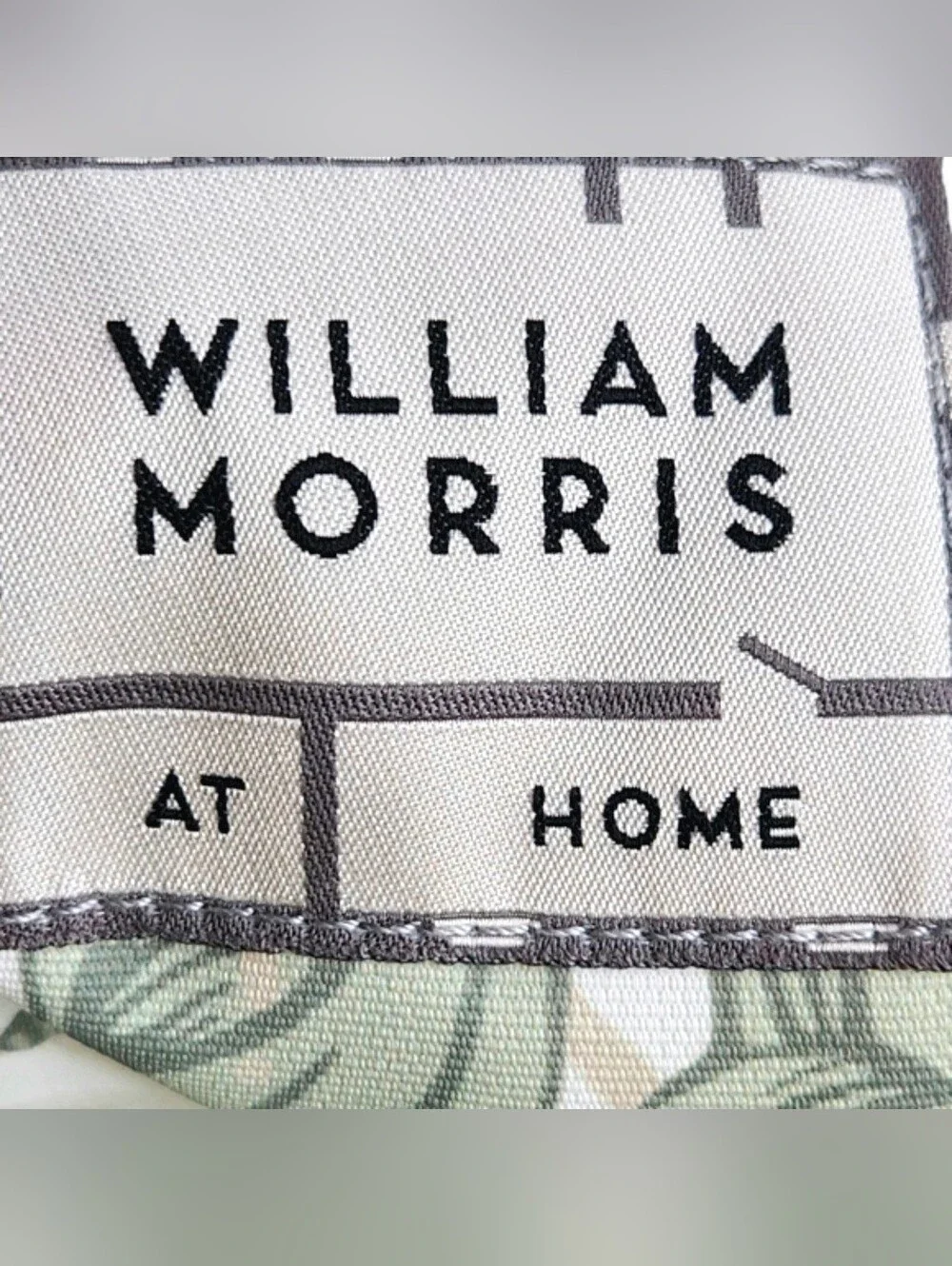 NWT William Morris At Home Summer Iris 20x20 Throw Pillows Set of 2 Reversible